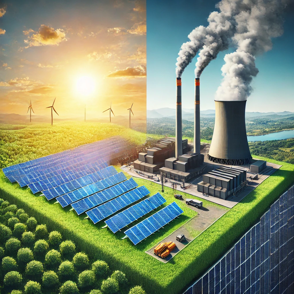 Solar Energy vs. Traditional Energy