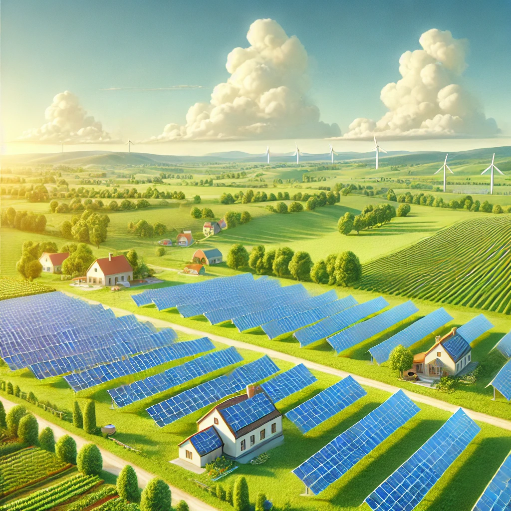 The Growth of Solar Farms: Community Power and Local Benefits