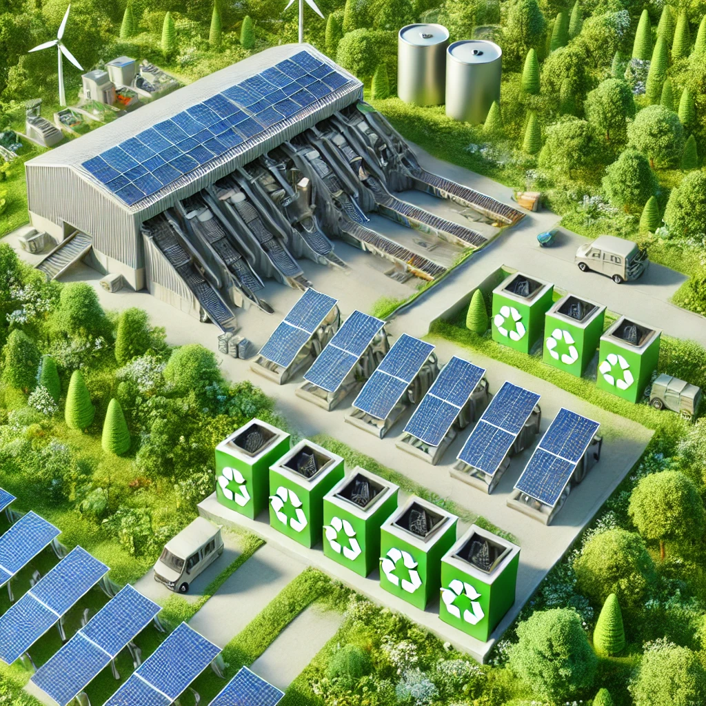 Recycling Solar Panels and Batteries for a Greener Future