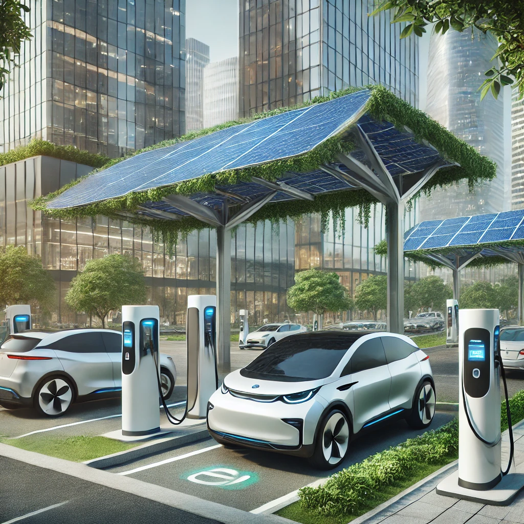 Electric Vehicles and the Role of Solar in the Future of Transport