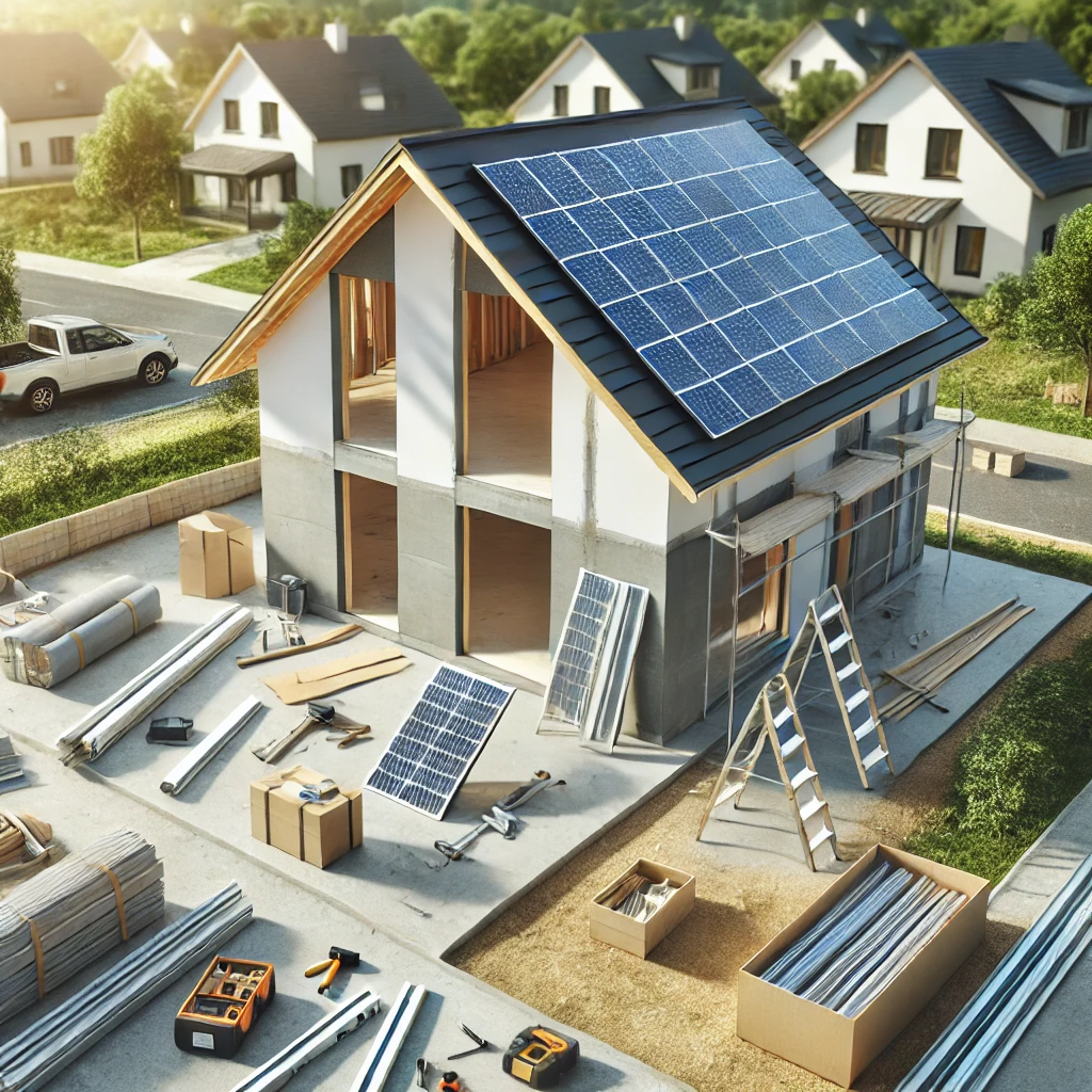 Solar Roof Installation: A Guide for New Home Builders